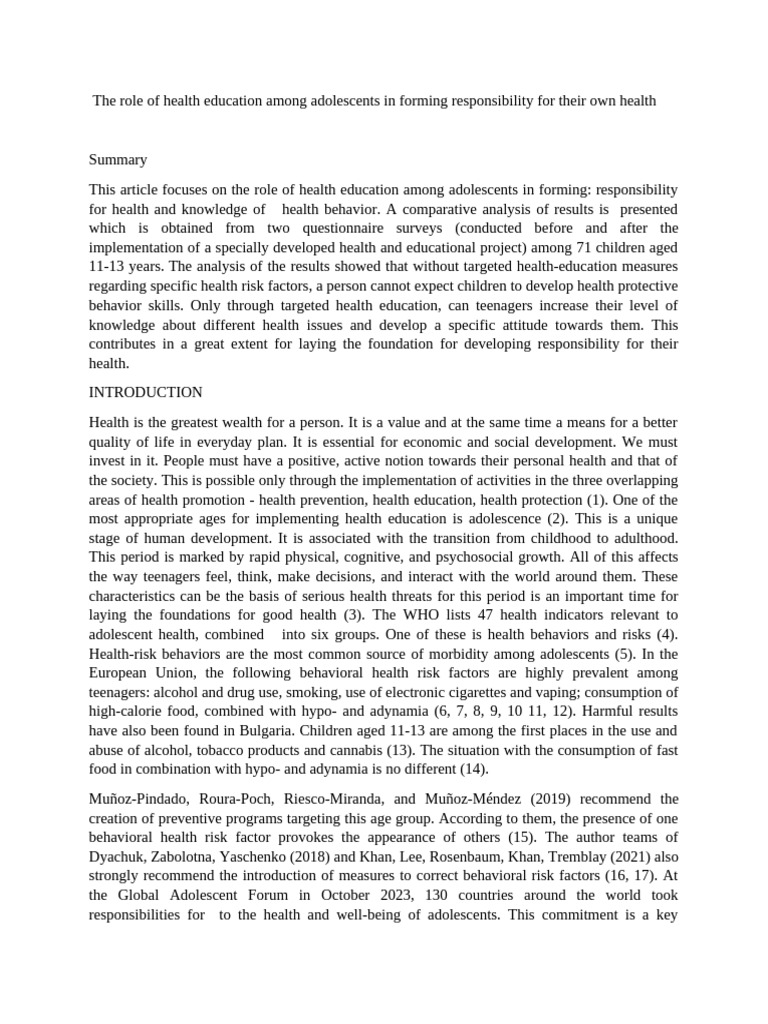 role-of-health-education-new-pdf-adolescence-smoking