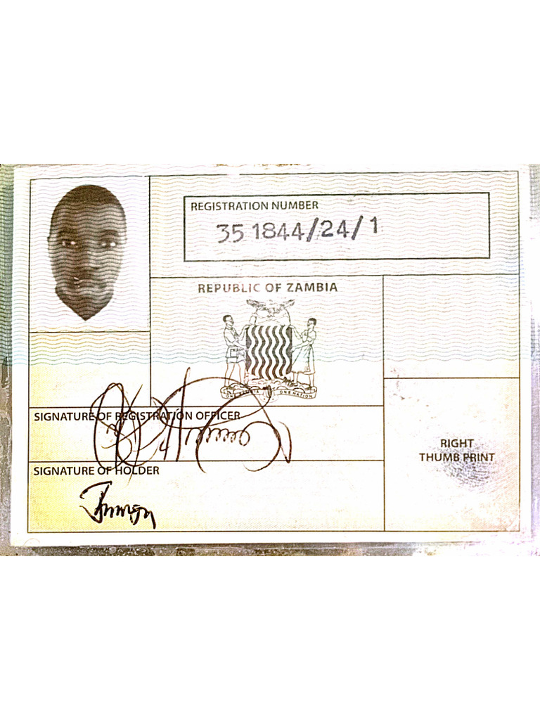 Jethro Lungu NRC | PDF