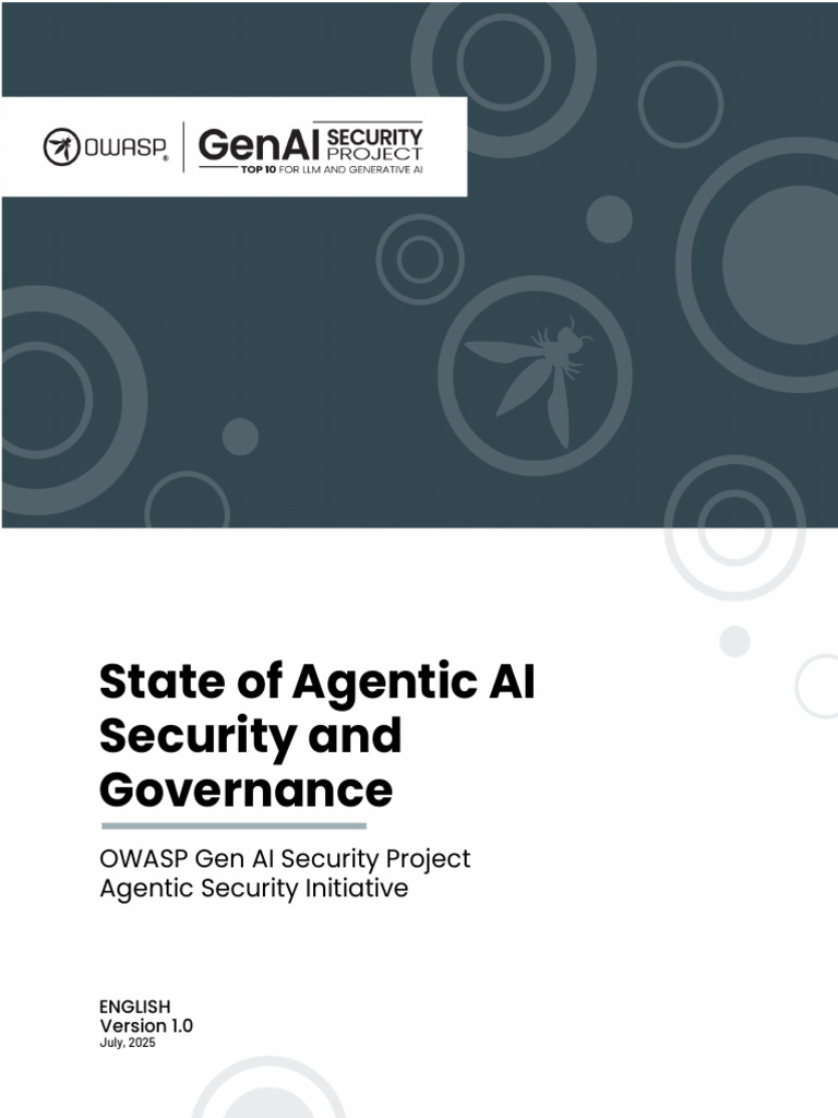 Agentic AI Security & Governance Overview | PDF | Computer Security ...