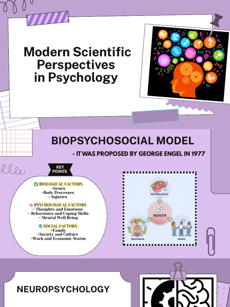 Biopsychosocial Model in Psychology | PDF