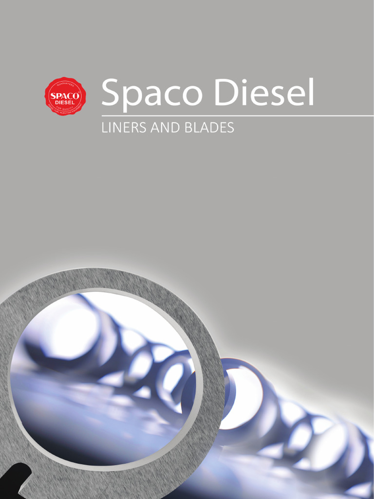 SPACO Liners and Blades Catalog | PDF