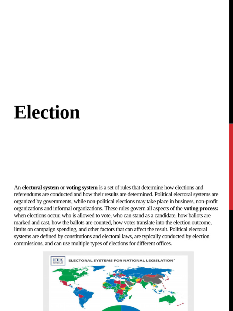 Understanding Electoral Systems Explained | PDF | Voting | Two Round System