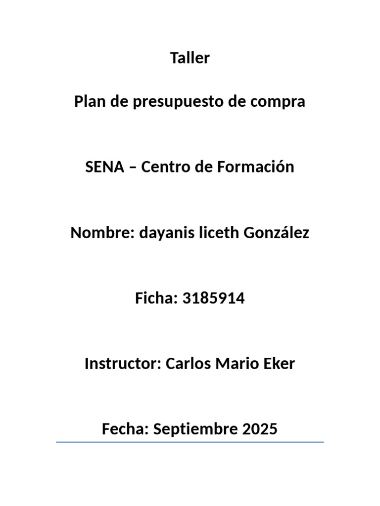 Plan de Compras y Presupuesto Eficiente | PDF | Presupuesto | Economias