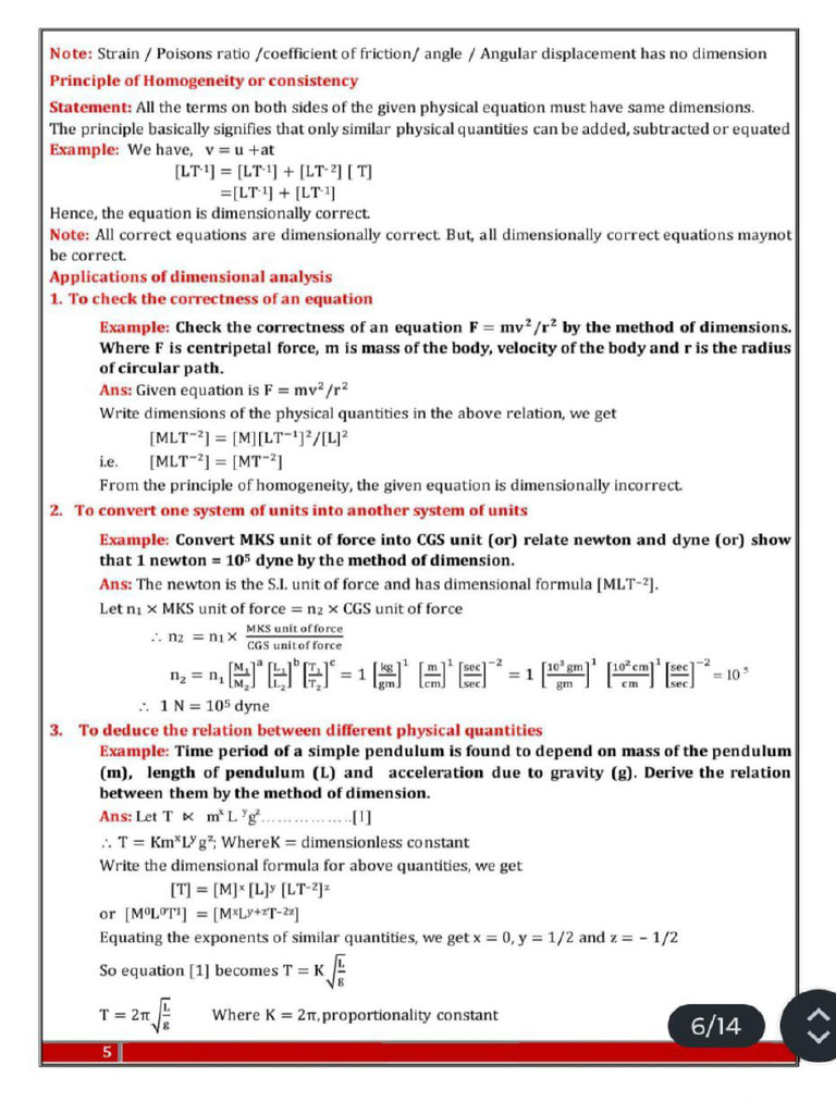 Physics CH 1 | PDF