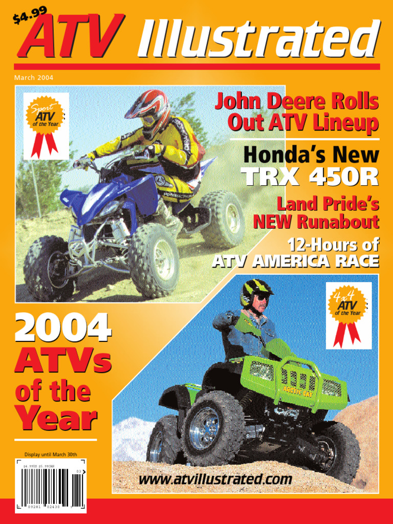 Atvillustrated Magazine 2004-03 Issue | PDF | Axle | Vehicles