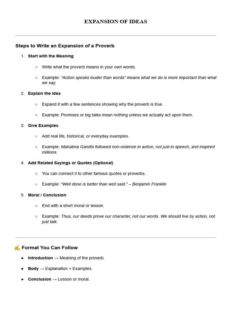 Expanding Proverbs: Honesty & Wisdom | PDF | Humility | Laughter
