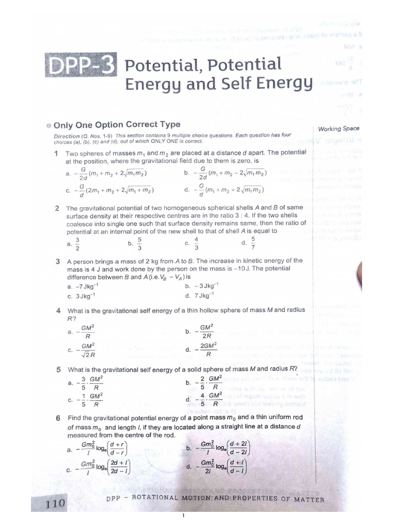 Dpp3 Potential, Pot - Energy&selfenerg | PDF