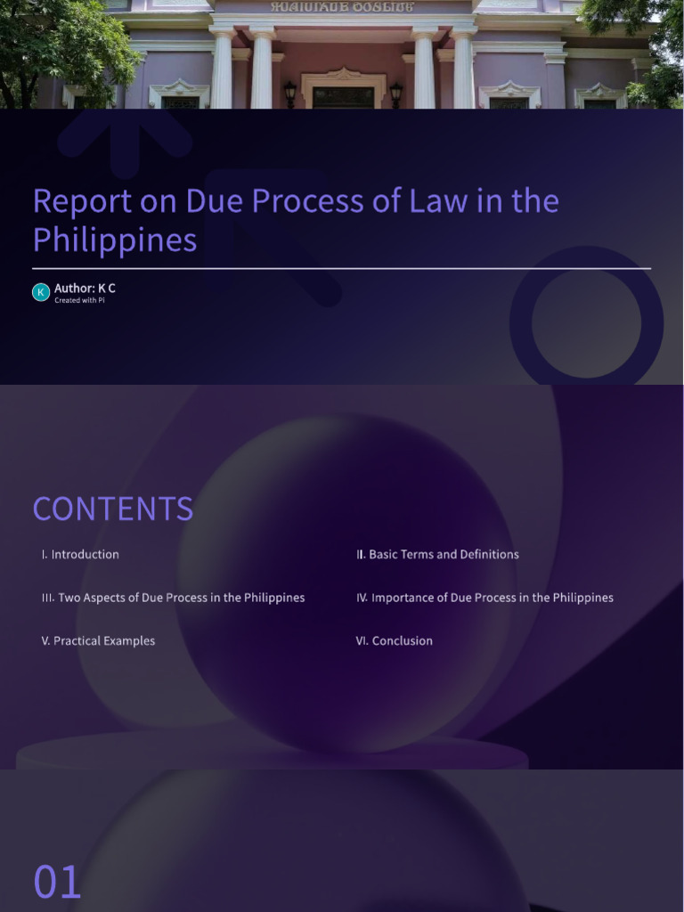 Due Process of Law in the Philippines | PDF | Due Process Clause ...
