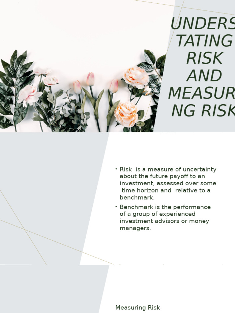 Understanding and Measuring Investment Risk | PDF