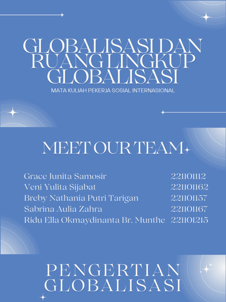 Blue and White Minimalist Group Project Presentation PDF | PDF