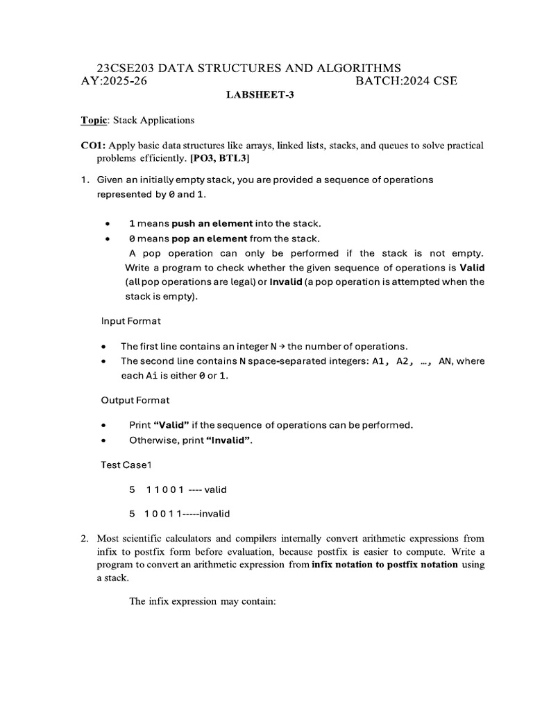 Lab Sheet3 | PDF