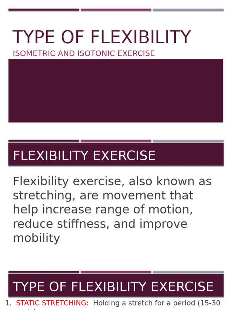 Type of Flexibility | PDF