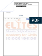 ICET 2012 Syllabus: Elites Academy For Civils