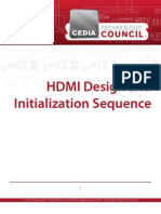 HDMI Design and Initialization Sequence