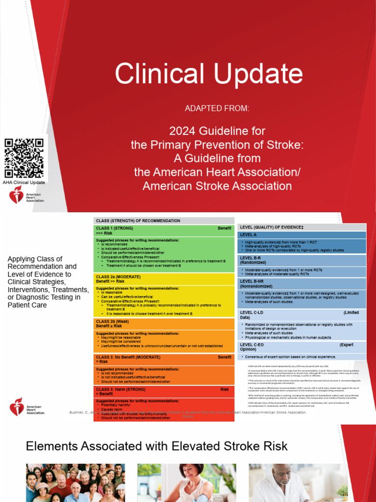2024 AHA Stroke Prevention Guidelines | PDF | Stroke | Cardiovascular ...