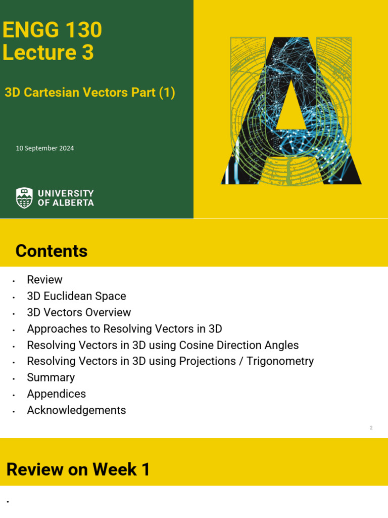3D Vector Projection Techniques | PDF | Euclidean Vector | Norm ...