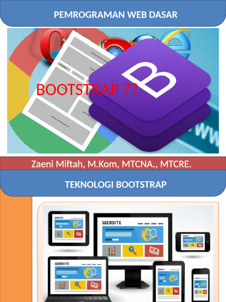 Panduan Lengkap Bootstrap untuk Web | PDF