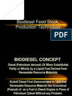 Biodiesel Feed Stock, Production Technology