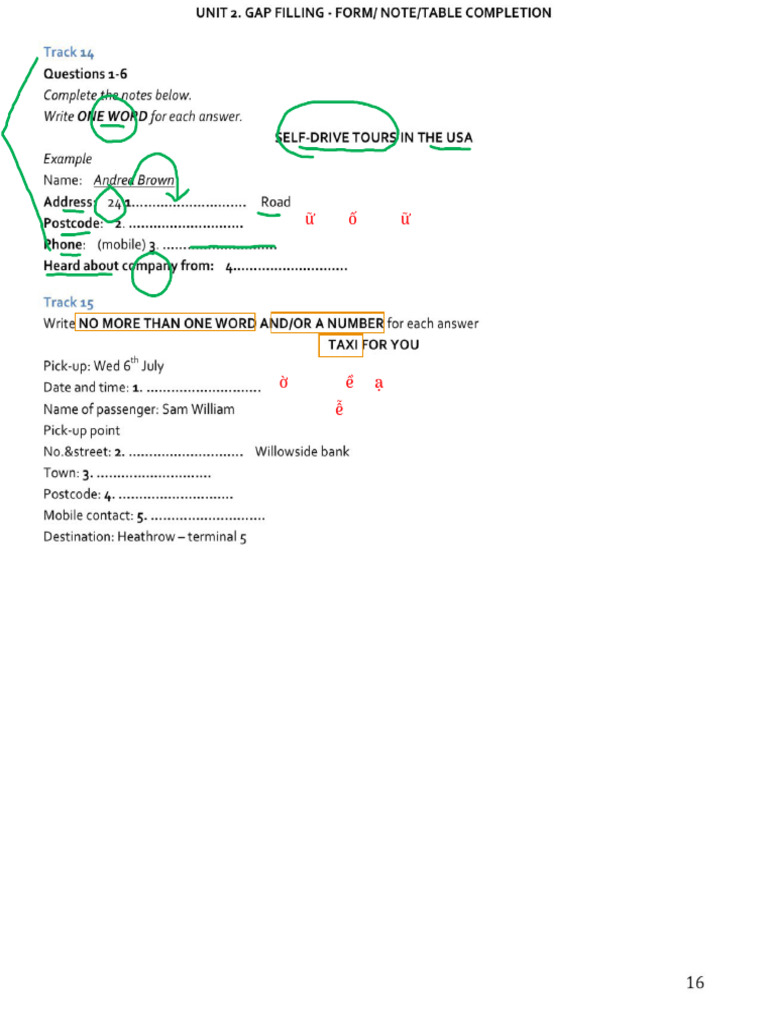 Form Completion | PDF