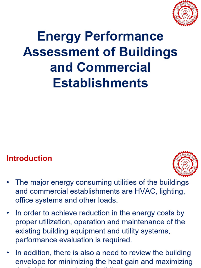 Energy Performance Assessment Guide | PDF | Heat Transfer | Air ...
