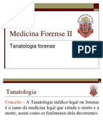 Medicina Forense I - Tanatoloia - USP