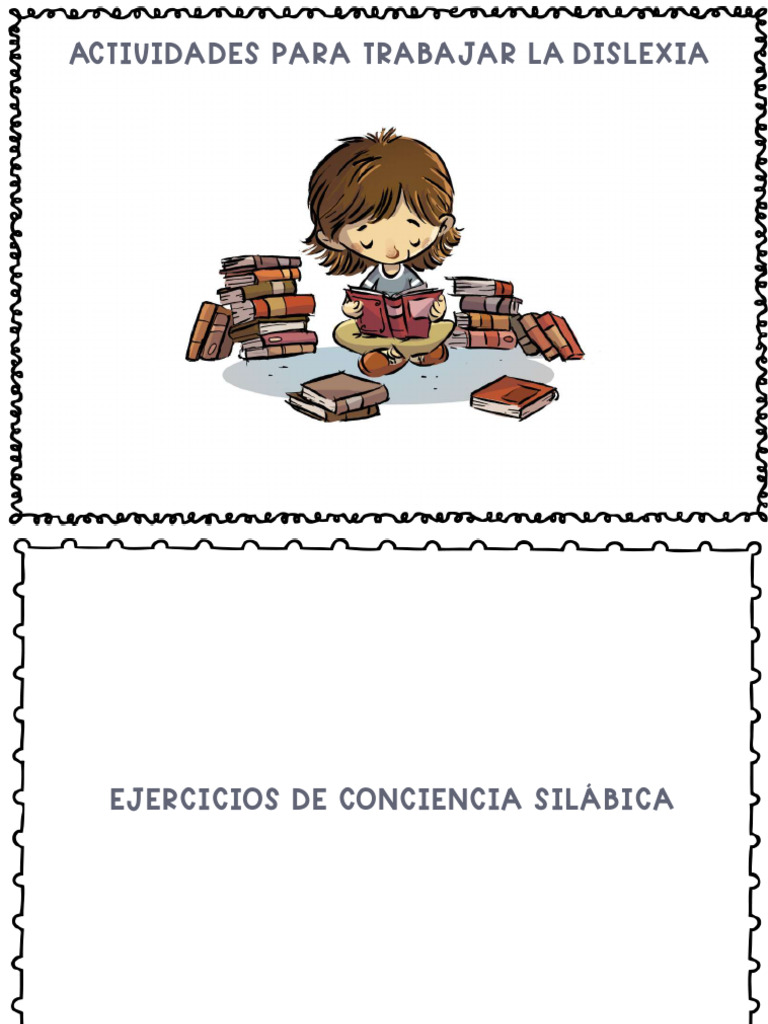 Actividades de Conciencia Silábica | PDF | Sílaba | Ortografía