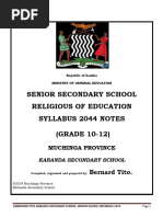 Copperbelt University Course Offerings | PDF | Bachelor's Degree ...