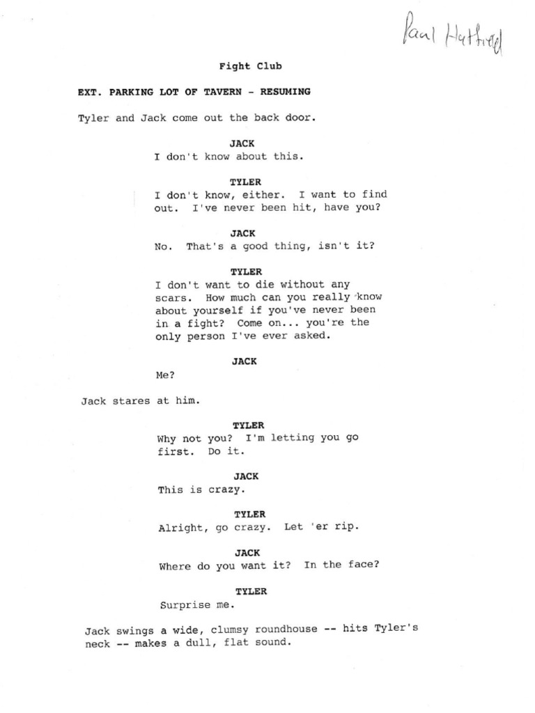 Fight Club | PDF