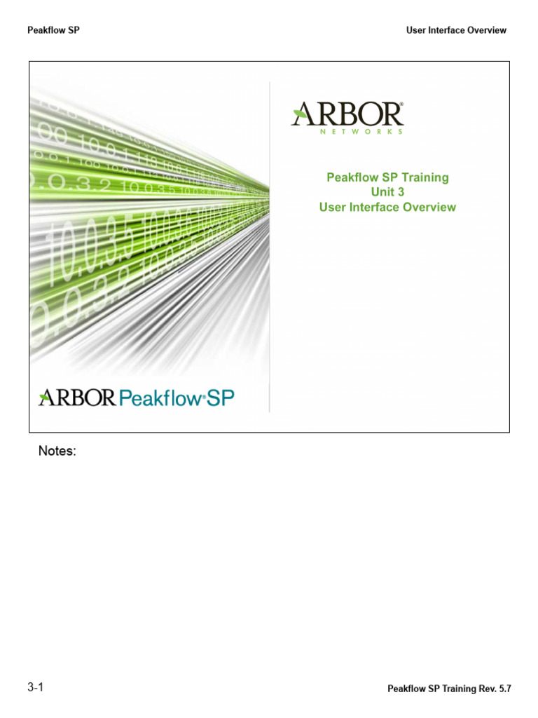 Peakflow SP 5.7 UI Training Guide | PDF | Internet Explorer | Computer ...
