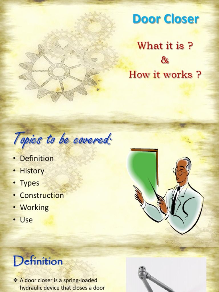 Understanding Door Closers A Comprehensive Look at What They Are, How