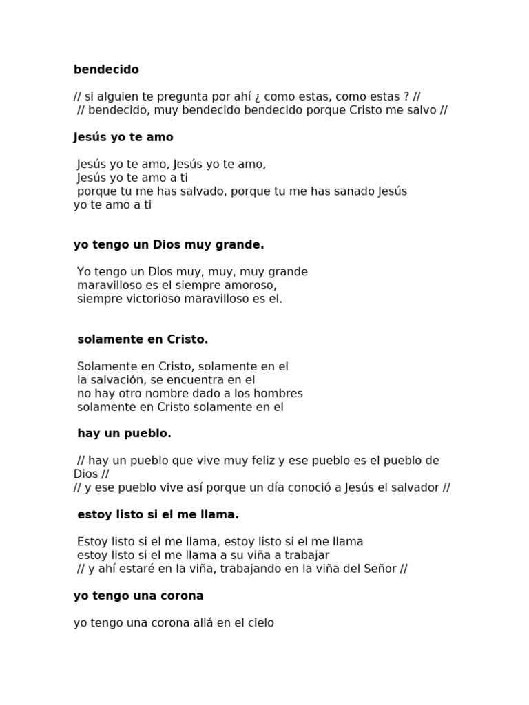 Alabanza y Fe en Cristo Jesús | PDF | Cristo (título) | Oración