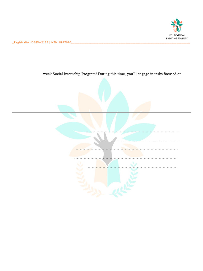 FFP Social Internship Task - 2024 | PDF | Social Media | Popular ...