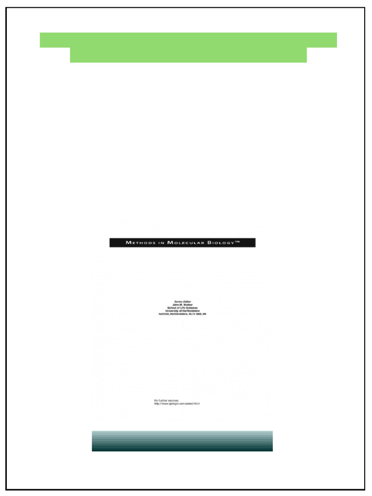 Chromatin Remodeling Methods and Protocols 1st Edition Junbiao Dai ...