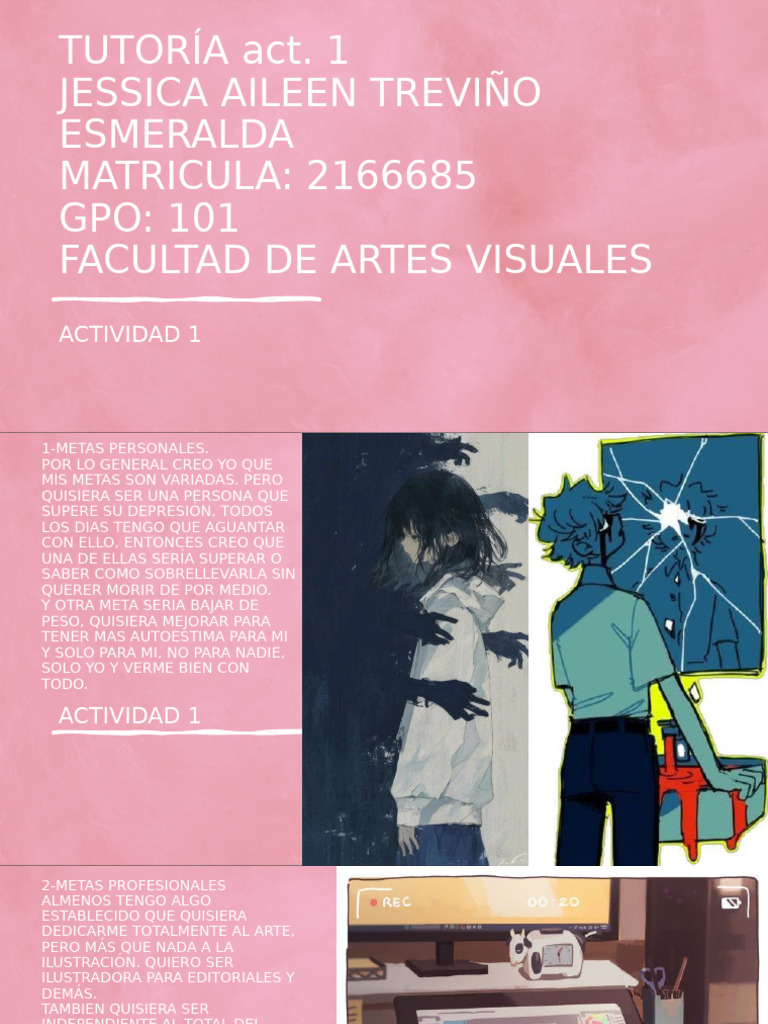 Metas y aprendizajes en el arte | PDF