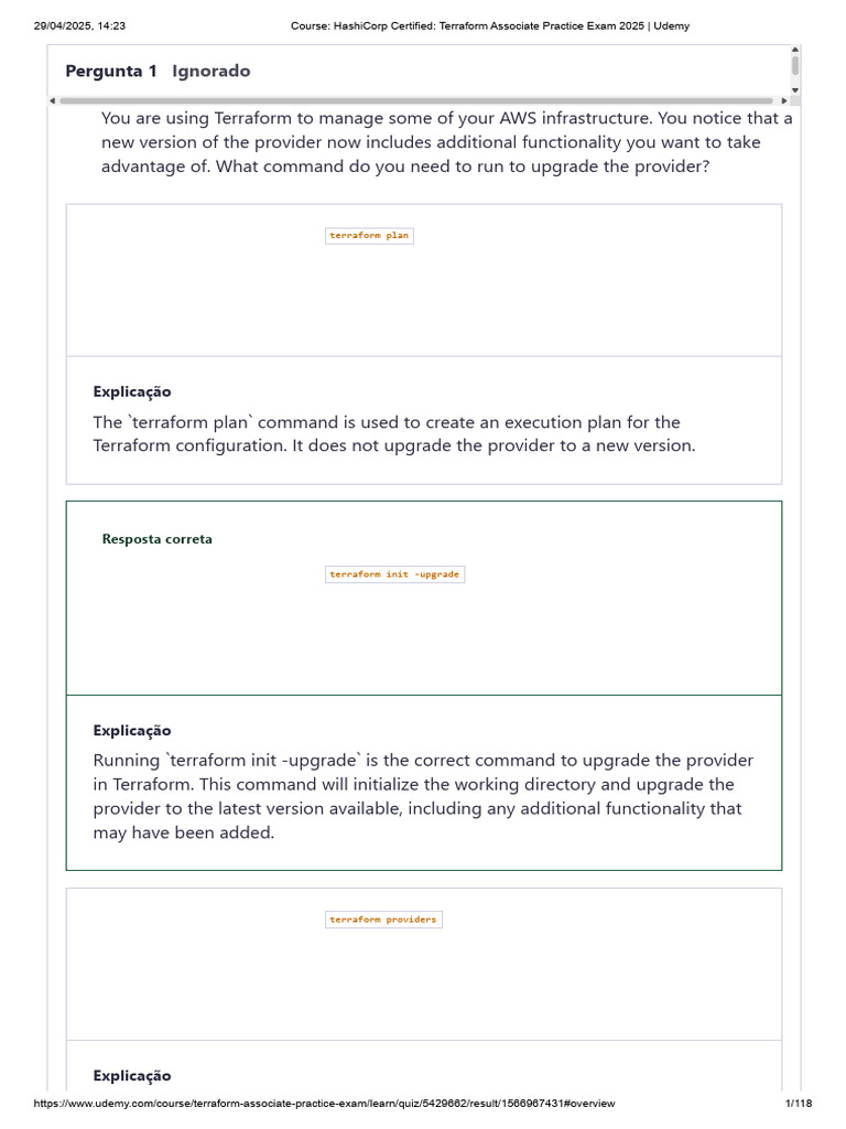 Upgrade Terraform Provider Commands | PDF | Command Line Interface ...