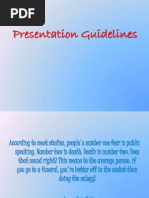 Presentation Tips