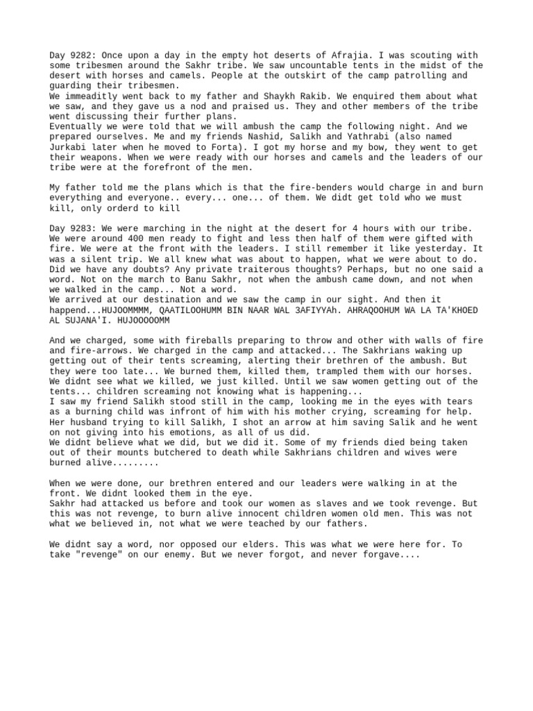 Nahith Biggest Regret PDF