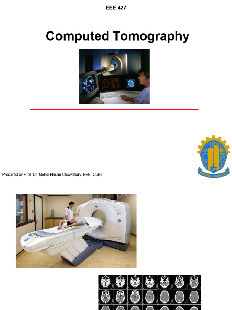 Computed Tomography 27 | PDF | Ct Scan | Tomography