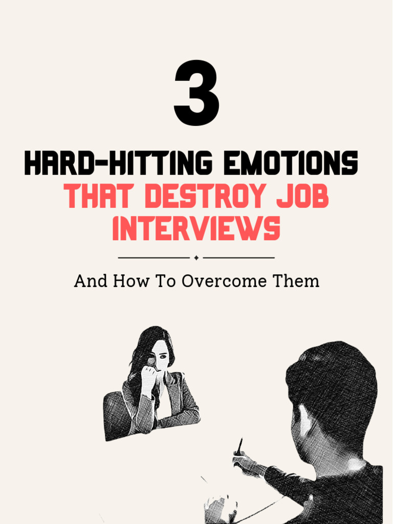 Illustration of Job Interview Anxiety Exercises