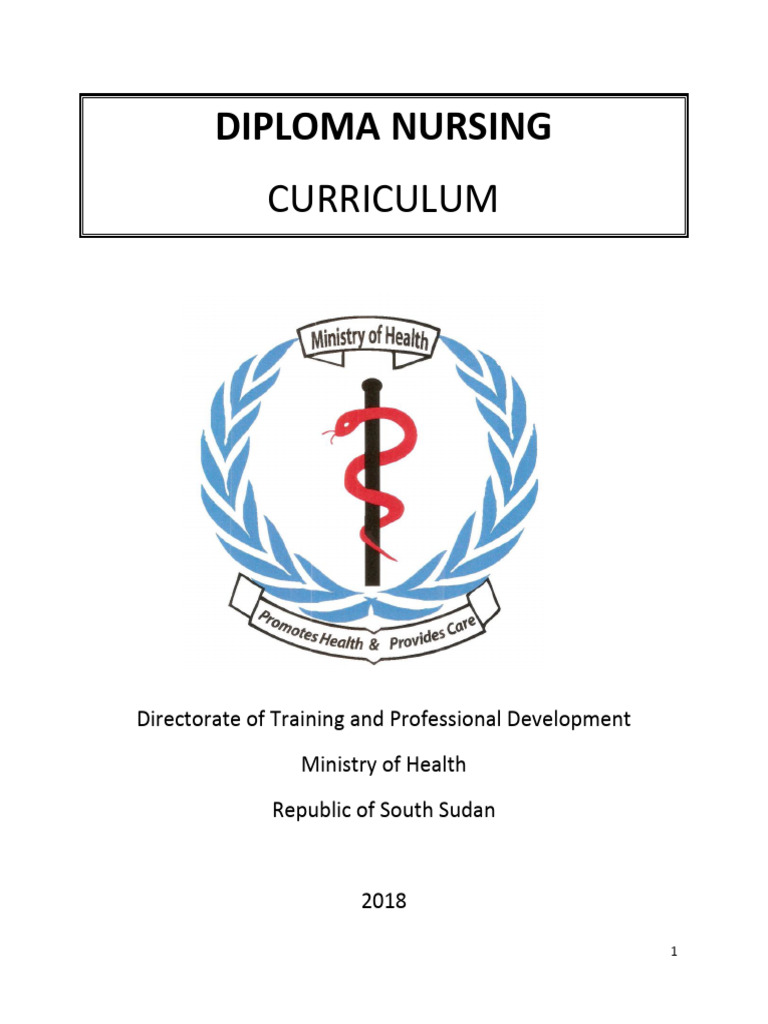 South Sudan Nursing Diploma Curriculum | PDF | Educational Assessment ...