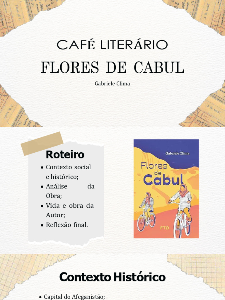 Flores de Cabul: Luta e Opressão Feminina | PDF | Talibã | Afeganistão