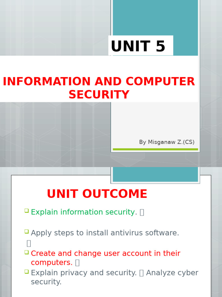 It CH$5 G10-1 | PDF | Malware | Computer Virus
