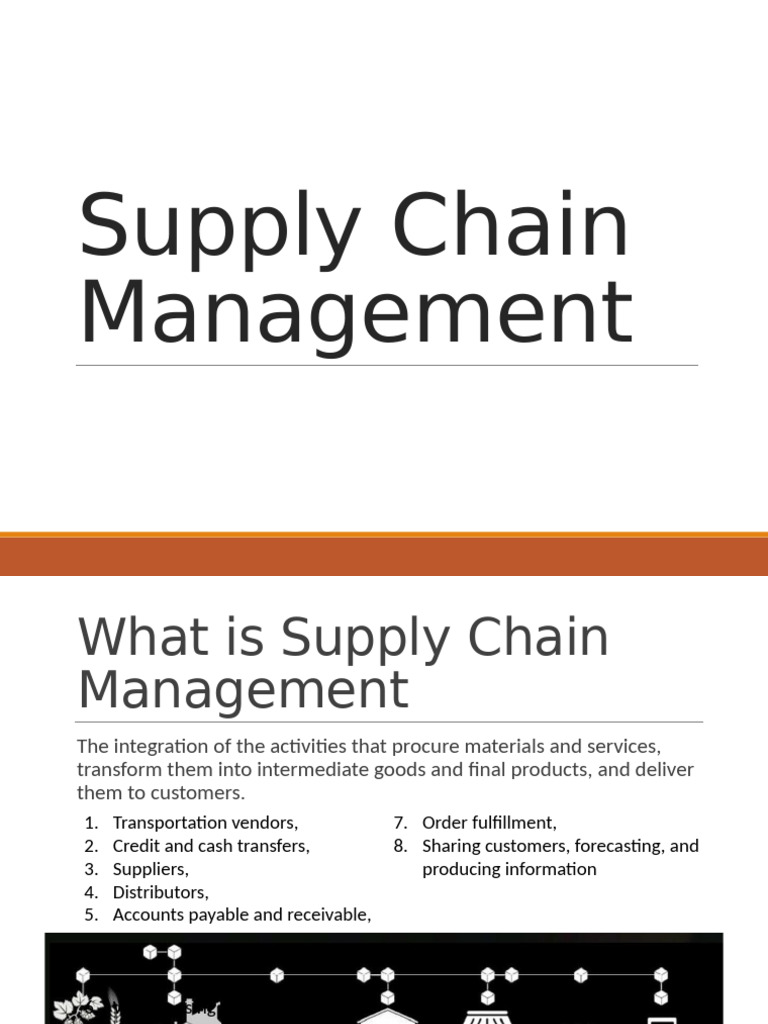 Understanding Supply Chain Management | PDF | Supply Chain | Inventory