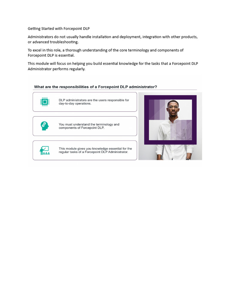 Understanding Forcepoint DLP Essentials | PDF | Computing | Information ...