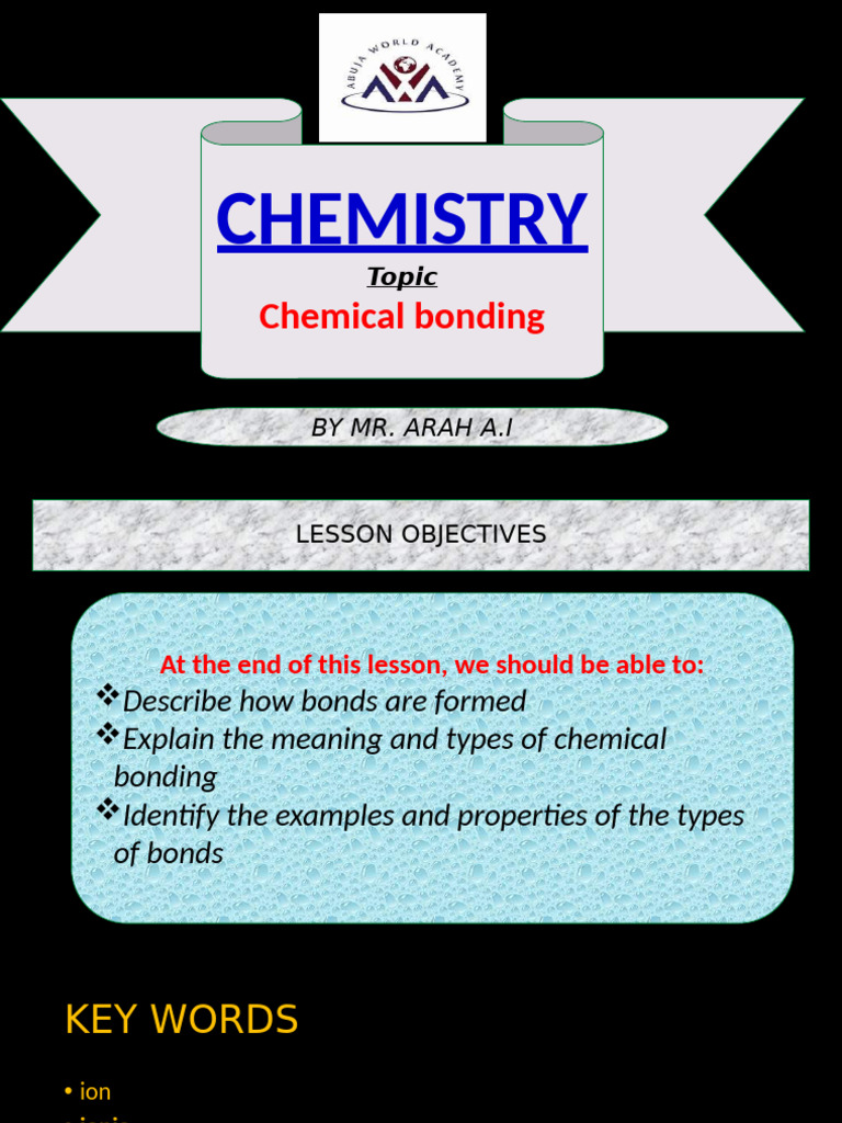 Understanding Chemical Bonding Types | PDF | Chemical Bond | Ion