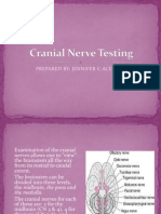 Cranial Nerve Testing - PPT 2012