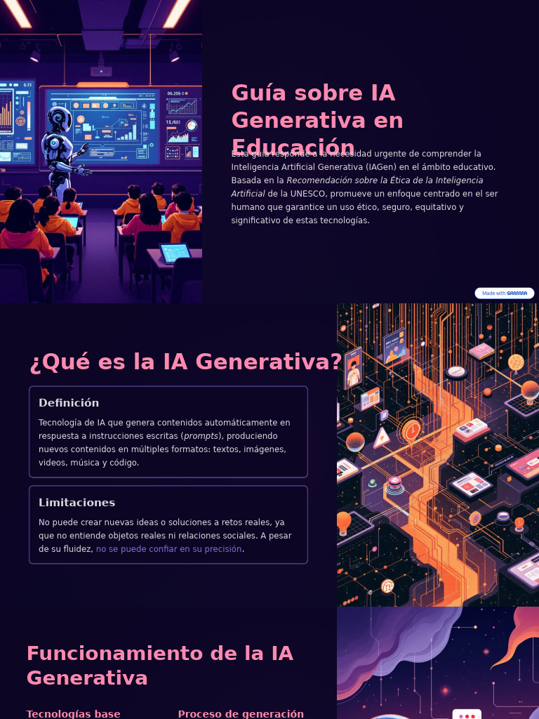 IA Generativa en Educación: Guía Ética y Práctica | PDF | Inteligencia ...