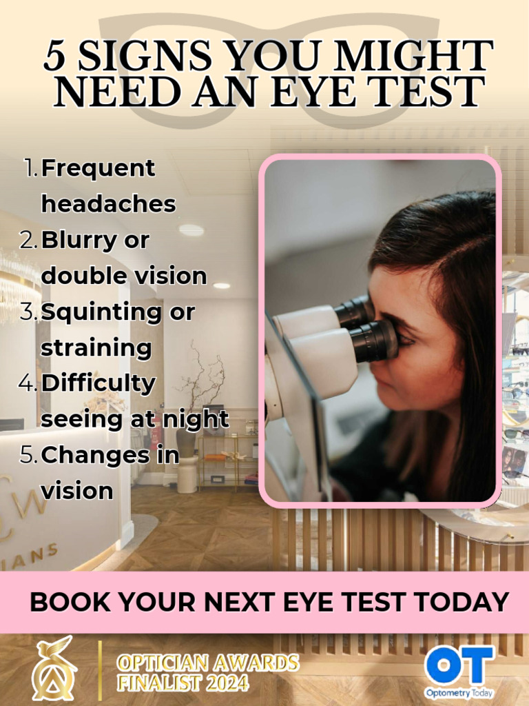 5 Signs You Might Need An Eye Test - 20250920 - 144707 - 0000 | PDF
