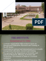 IHMR Jaipur Health Management Institute