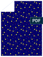 Rocket Paper -Stars 8 x 11